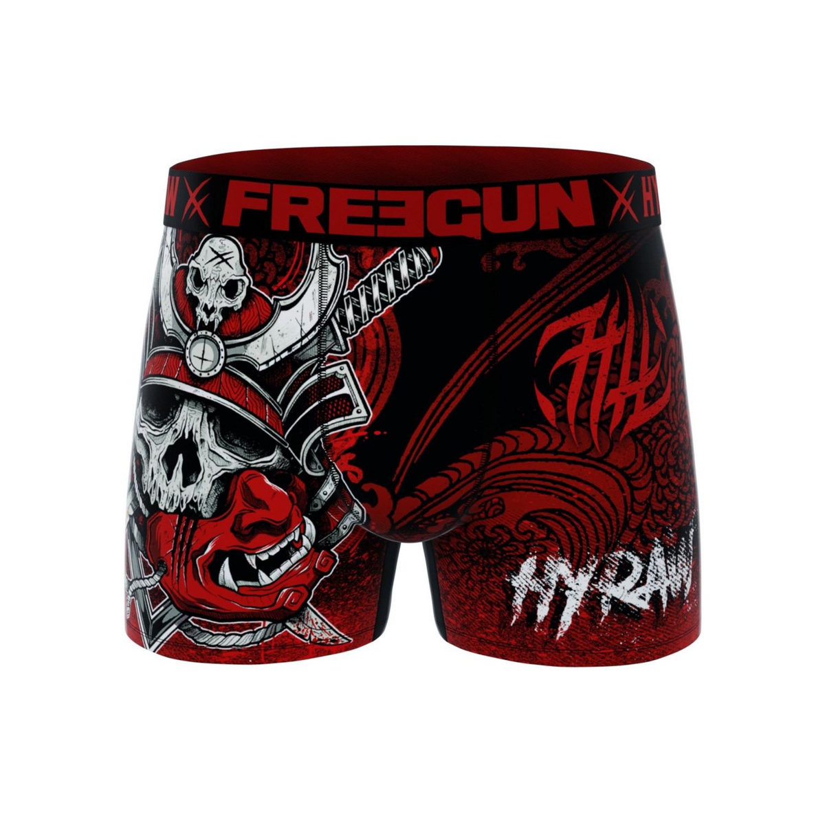 FREEGUN Lot de 4 boxers homme Hyraw