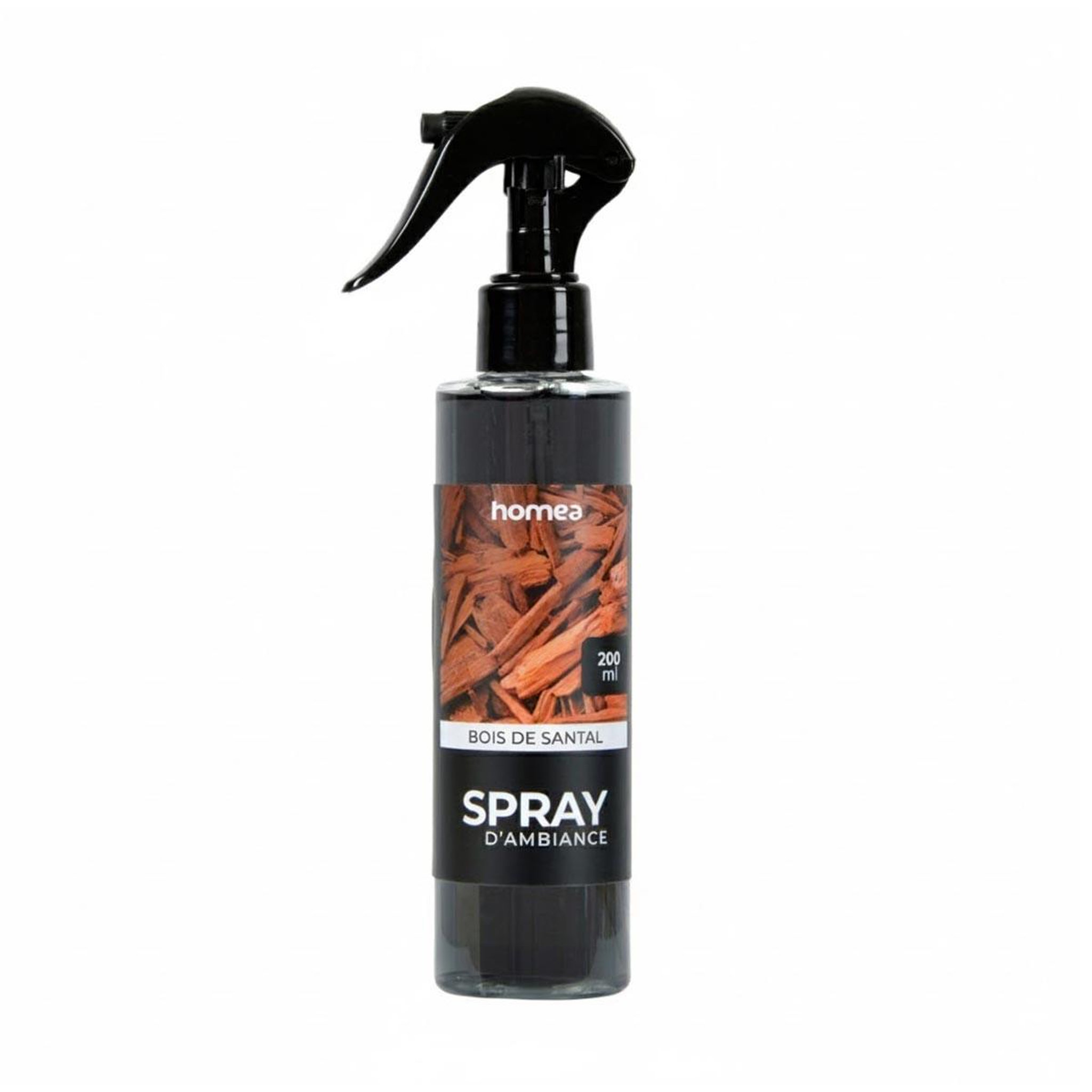 Voir la diapositive 1 : HOMEA Spray d'ambiance  essentiel ii  200ml bois de santal
