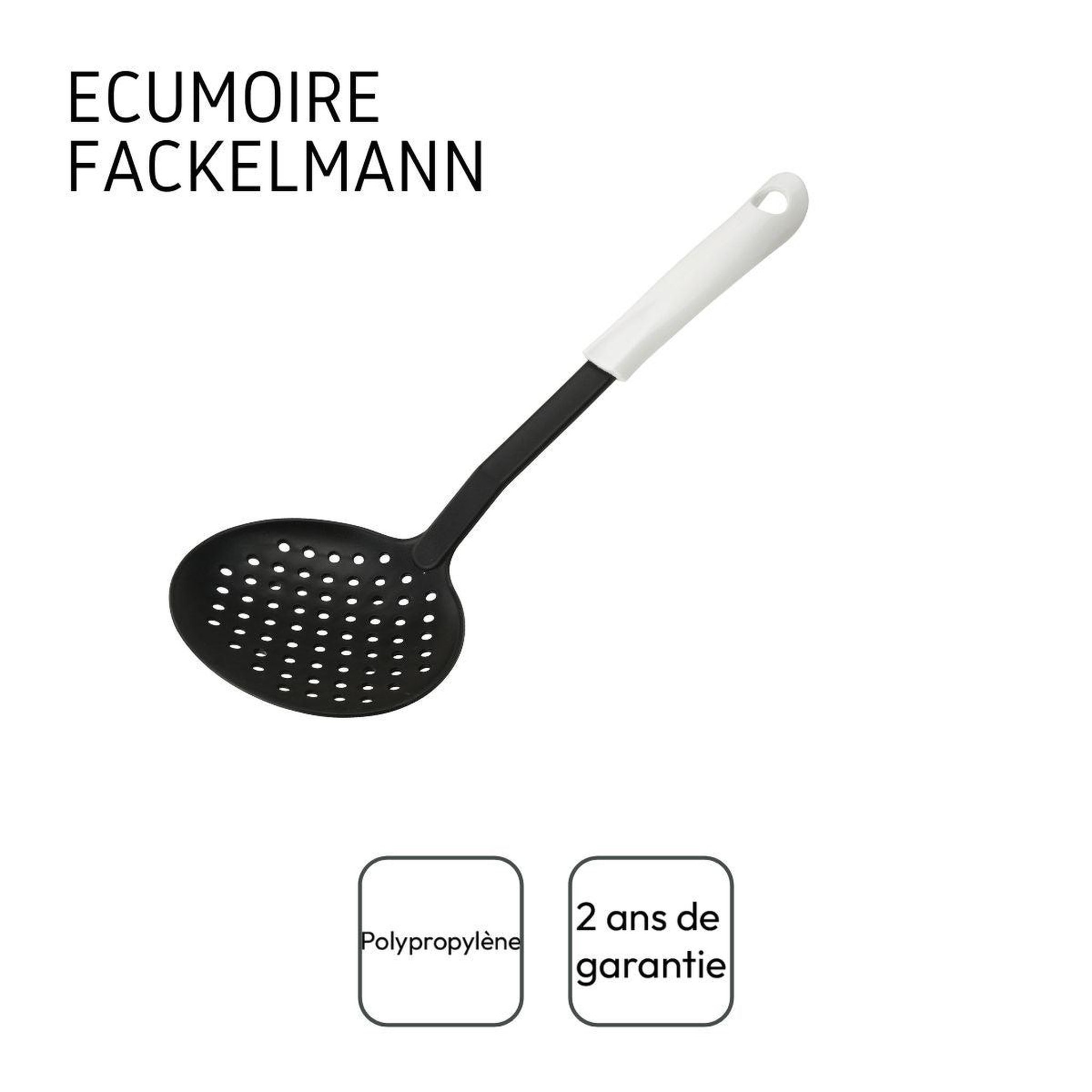 Voir la diapositive 4 : Fackelmann Ecumoire fackelmann arcadalina 34 cm