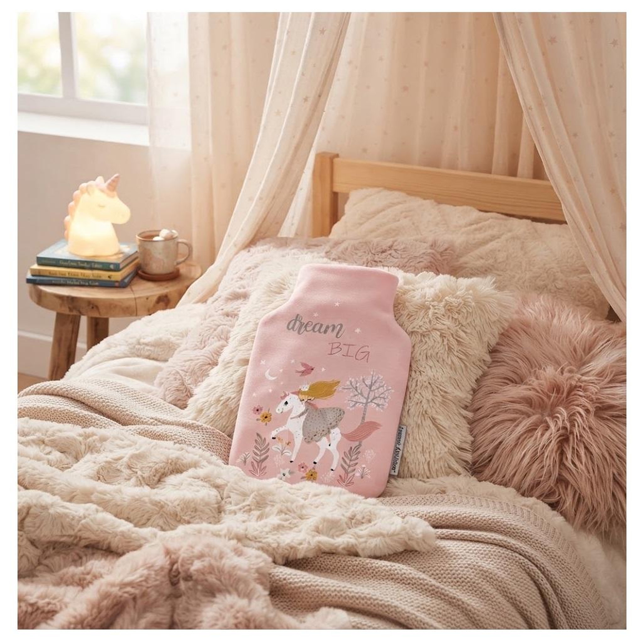Voir la diapositive 2 : Eden Housse de bouillotte dream licorne