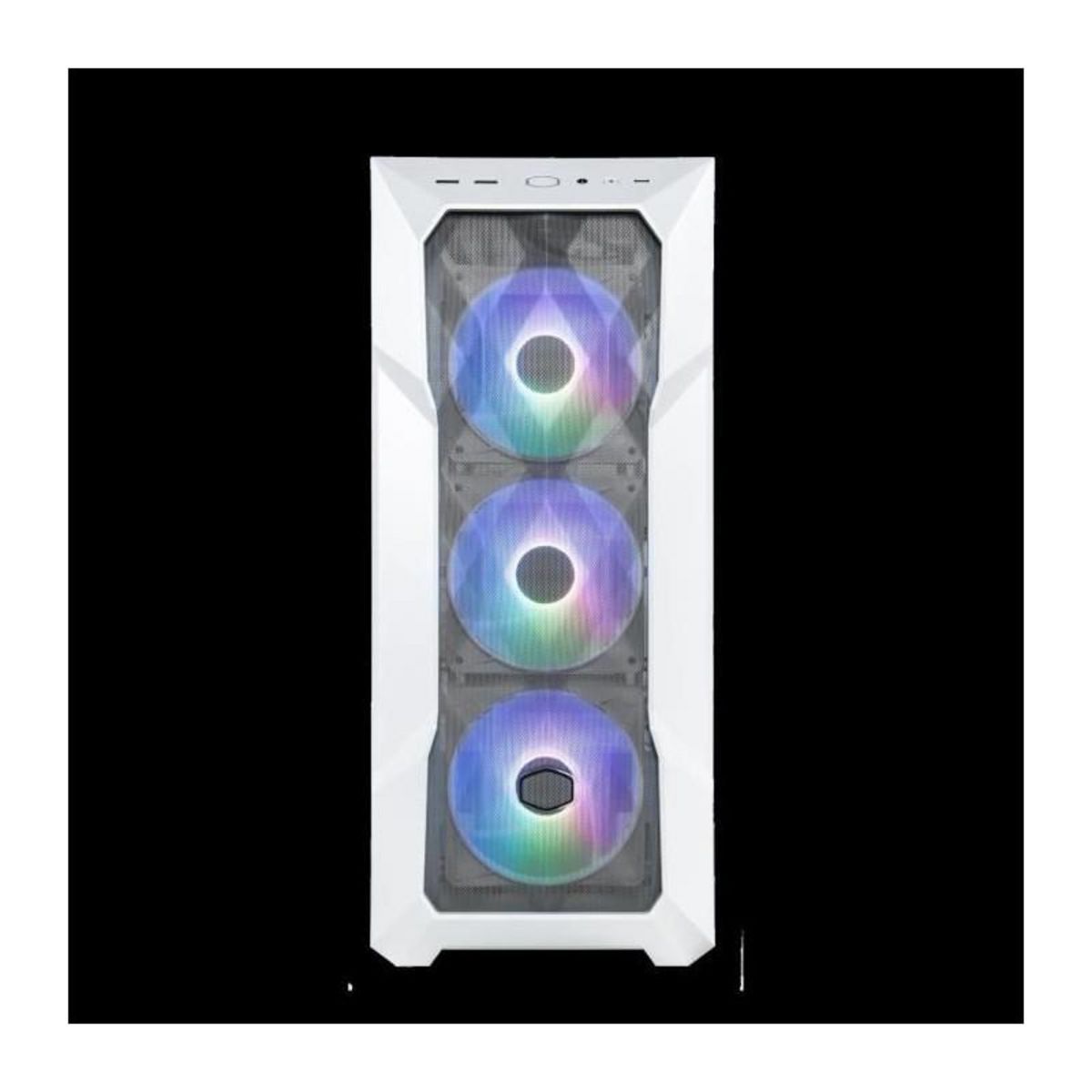Cooler Master Boitier PC - COOLER MASTER - TD500 Mesh white
