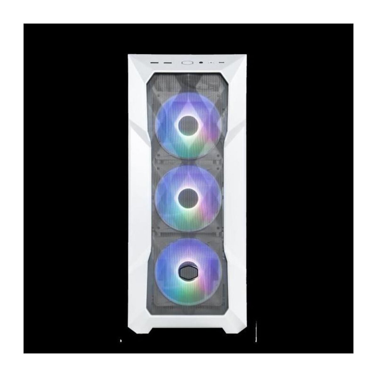 Cooler Master Boitier PC - COOLER MASTER - TD500 Mesh white