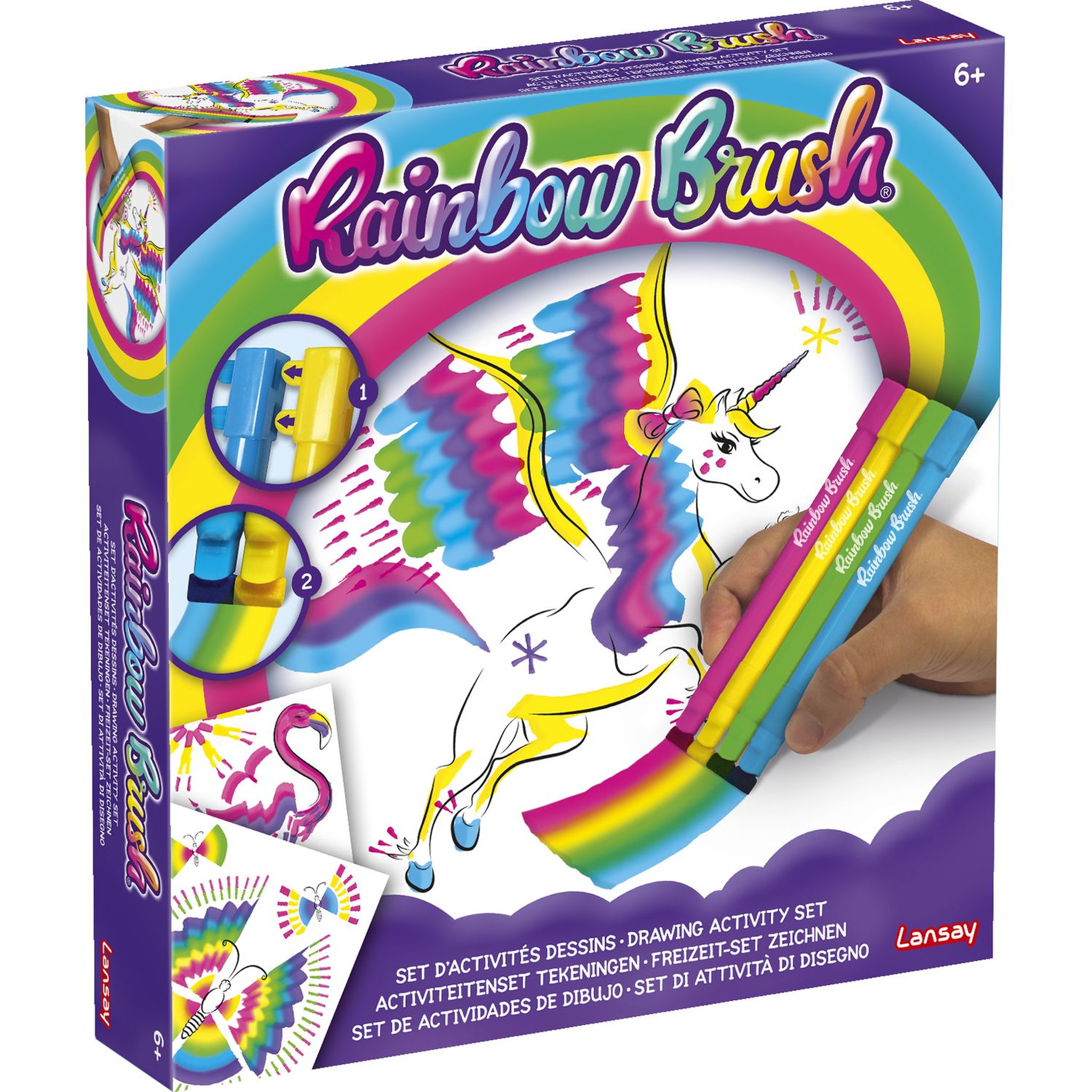 Voir la diapositive 1 : LANSAY Rainbow brush mon set d'activités