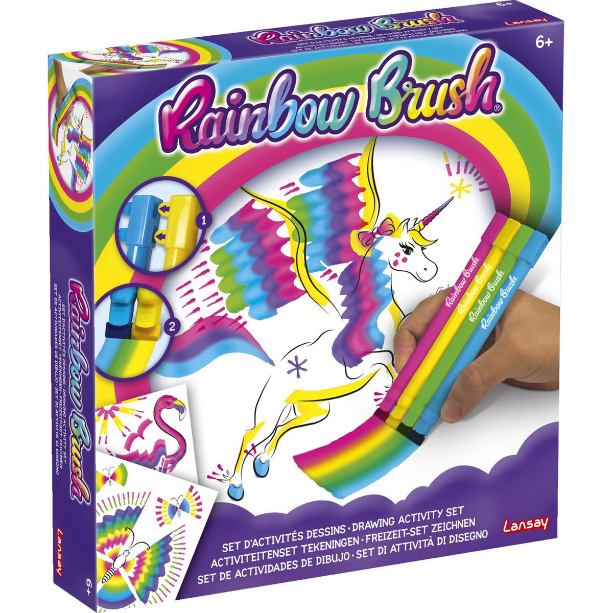 LANSAY Rainbow brush mon set d'activités