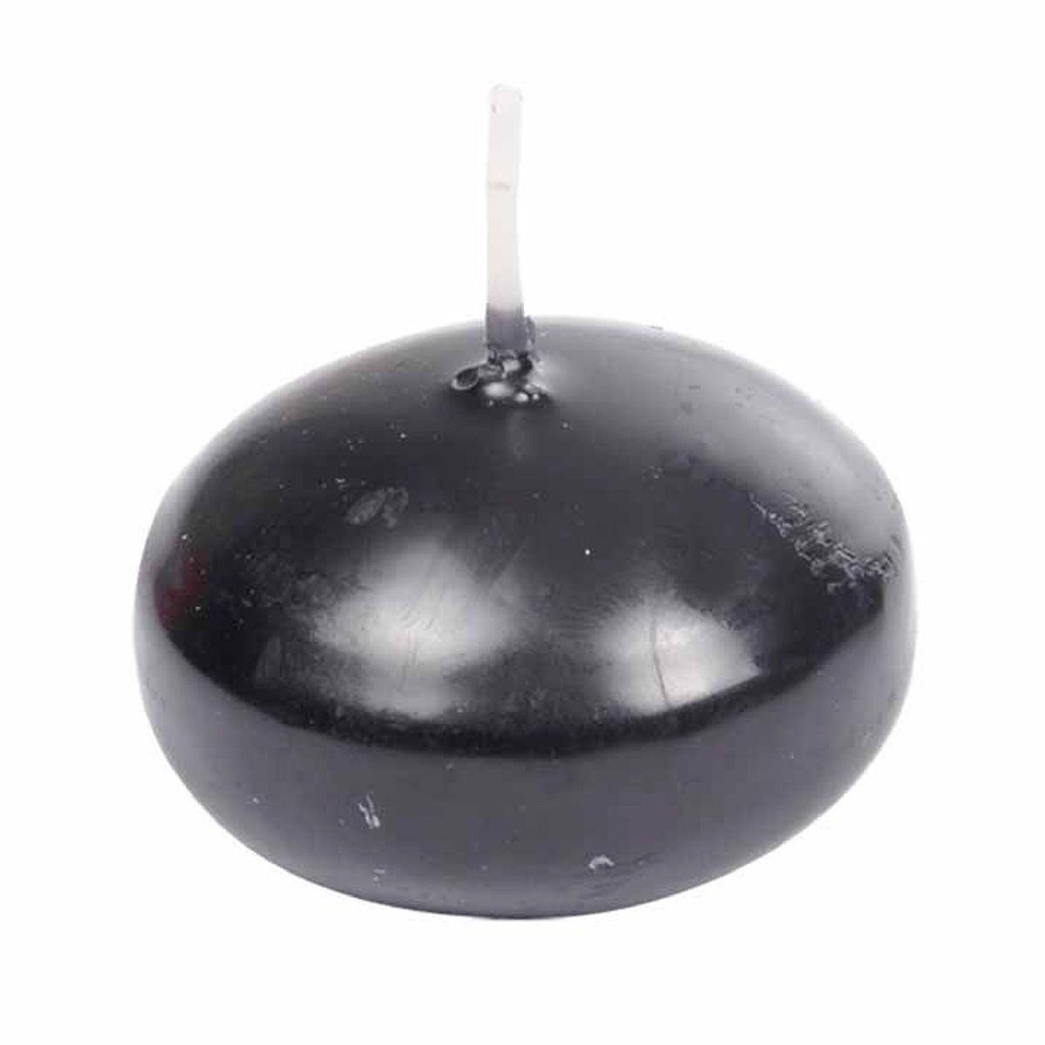 Voir la diapositive 2 : HOMEA Lot de 10 bougies flottantes déco  raina  4cm noir