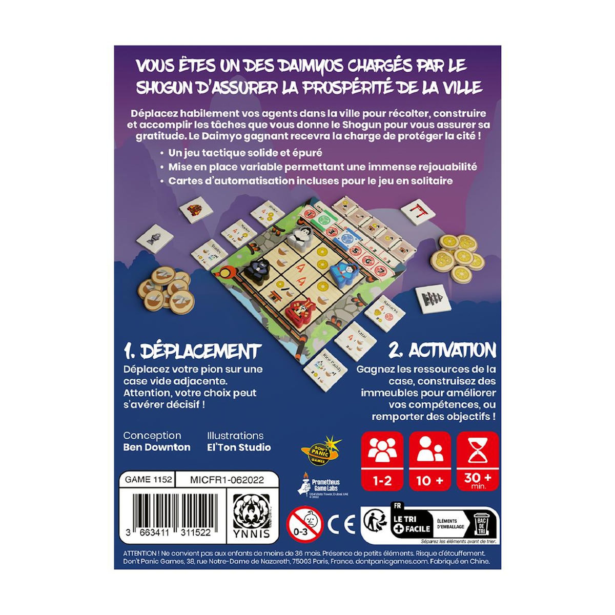 Asmodee Micro dojo jeux de strategie