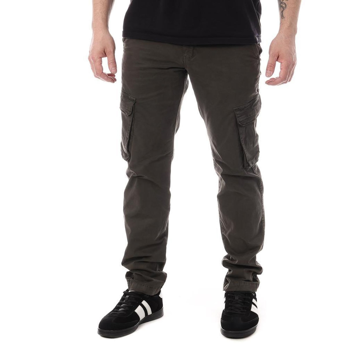 PANAME BROTHERS Pantalon Gris Homme Paname Brothers Live