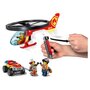 LEGO City 60248 - L'Intervention de l'Hélicoptère des pompiers