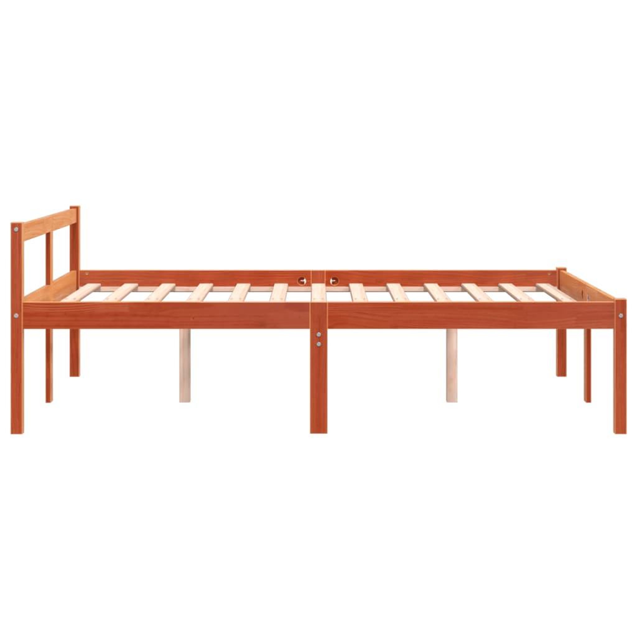 Voir la diapositive 5 : VIDAXL Lit pour personne agee sans matelas 120x190 cm bois pin massif