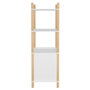 Voir la diapositive 4 : VIDAXL Buffet haut Blanc 80x40x121 cm Bois d'ingenierie