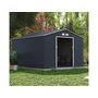 Voir la diapositive 2 : Habitat et Jardin Abri de jardin métal  Vegas  - 12.98 m² - Gris