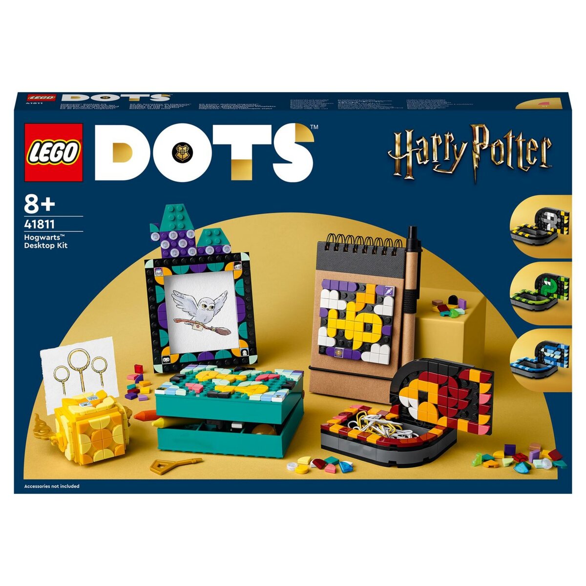 LEGO DOTS 41809 - Porte-crayons Hedwige, Accessoires de Bureau Harry Potter  Hibou, Pot à Crayon et Porte-Note pas cher 