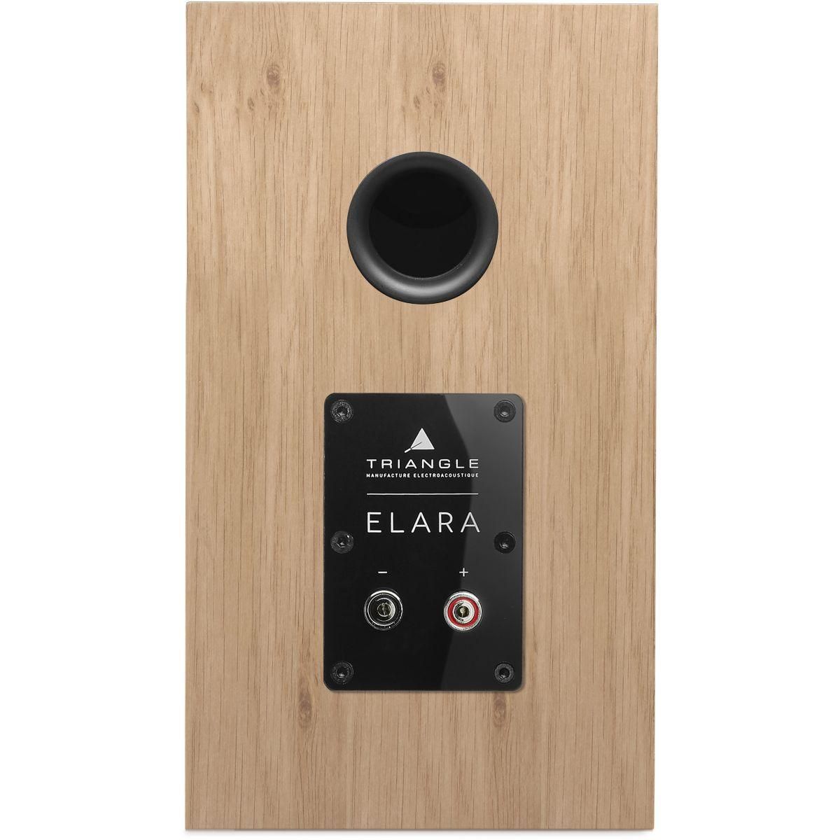Triangle Enceinte bibliothèque active LN01A ELARA Chene Clair