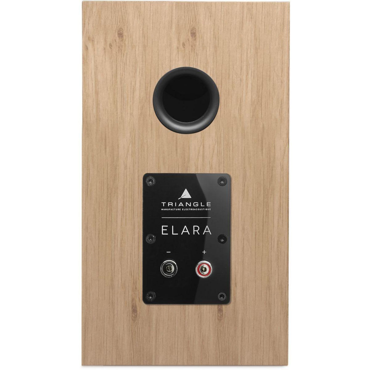 Triangle Enceinte bibliothèque active LN01A ELARA Chene Clair