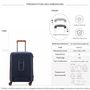 Voir la diapositive 2 : Delsey Valise Cabine Rigide Moncey 803 TSA Polypropylène