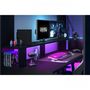 Voir la diapositive 5 : PARISOT Lit mezzanine combiné enfant LED Gamer ONLINE - 90 x 200 cm - Noir mat - Sommier inclus - PARISOT