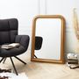 Voir la diapositive 4 : Paris Prix Miroir Mural Déco  Moulure  104cm Doré