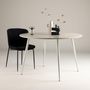Voir la diapositive 4 : Paris Prix Table à Manger Ronde  Plaza  120cm Beige