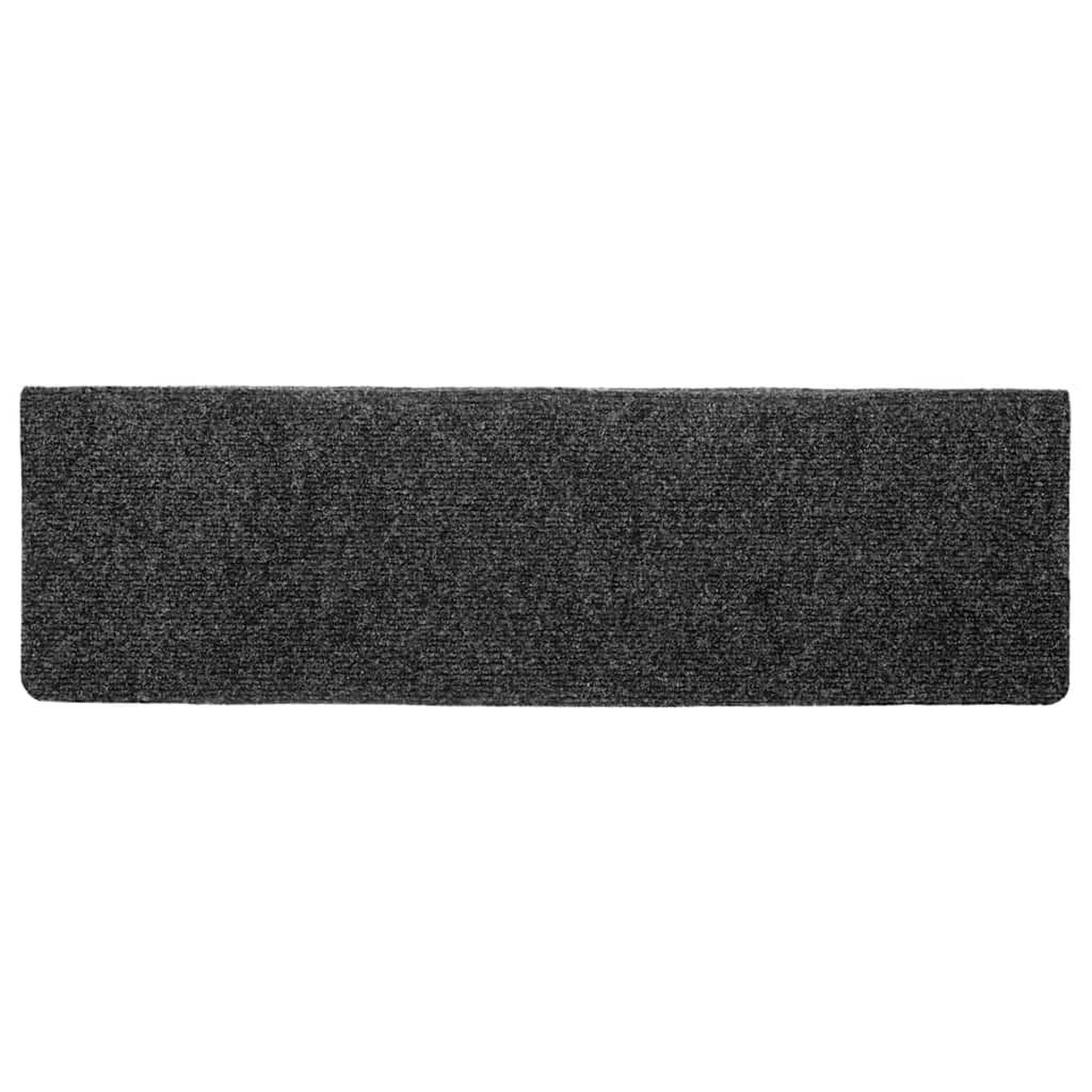 Voir la diapositive 4 : VIDAXL Tapis d'escalier autocollant 20 pcs gris 65x21x4 cm
