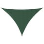 Voir la diapositive 2 : VIDAXL Voile parasol tissu oxford triangulaire 5x6x6 m vert fonce