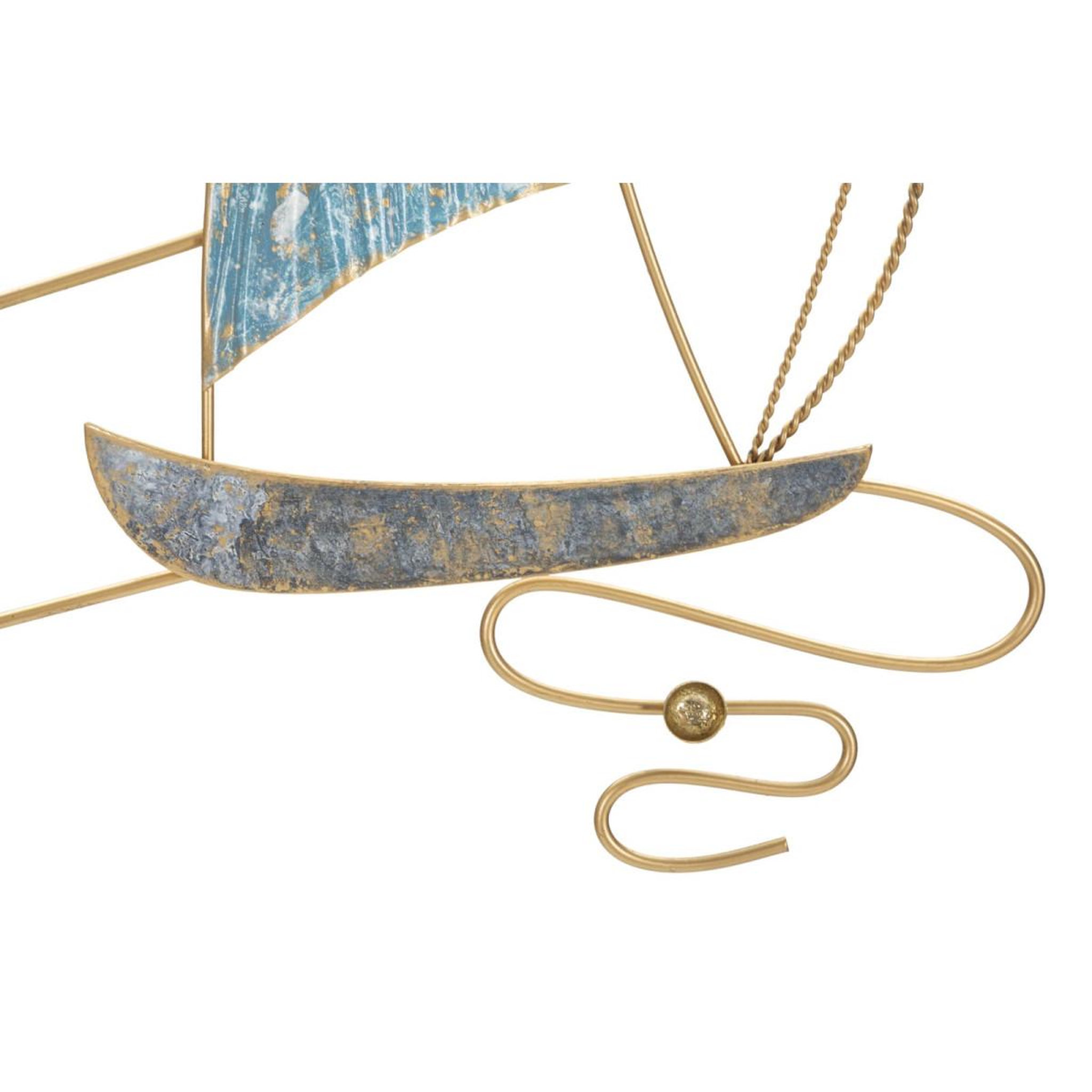 Voir la diapositive 3 : Paris Prix Décoration murale en métal  vela color  87cm multicolore