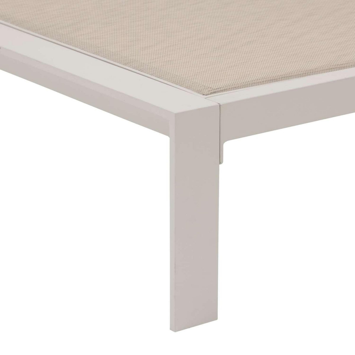 HESPERIDE Lit de piscine double Evasion en aluminium