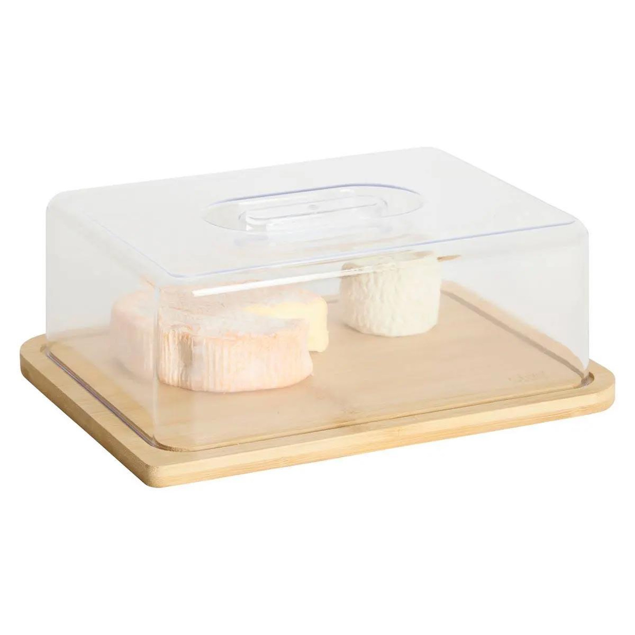 Voir la diapositive 2 : FIVE Boîte à Fromage  Bambou  24cm Naturel