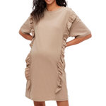MAMALICIOUS Robe de Grossesse  Femme Mamalicious Kaisy Vita. Coloris disponibles : Beige