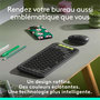 Voir la diapositive 2 : Logitech Clavier sans fil Pop Icon Graphite