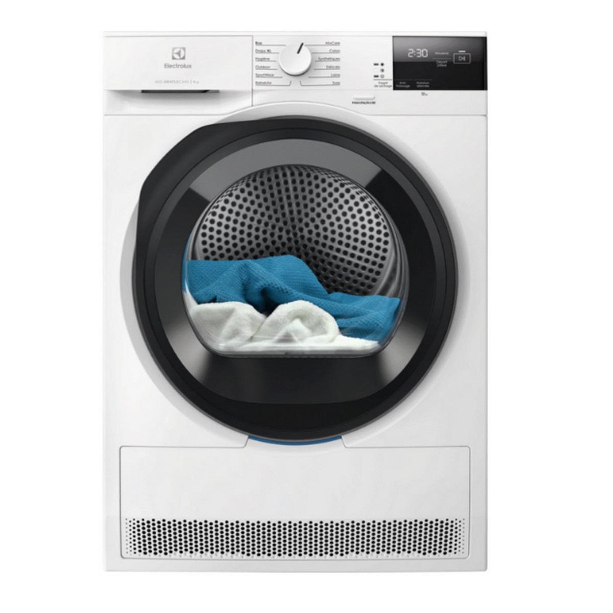 ELECTROLUX Sèche-linge pompe à chaleur 60cm 9kg blanc - ew6hi6295bn