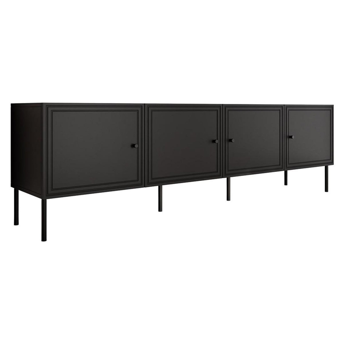 BEST MOBILIER Lavaggi - meuble tv - 4 portes - 200 cm