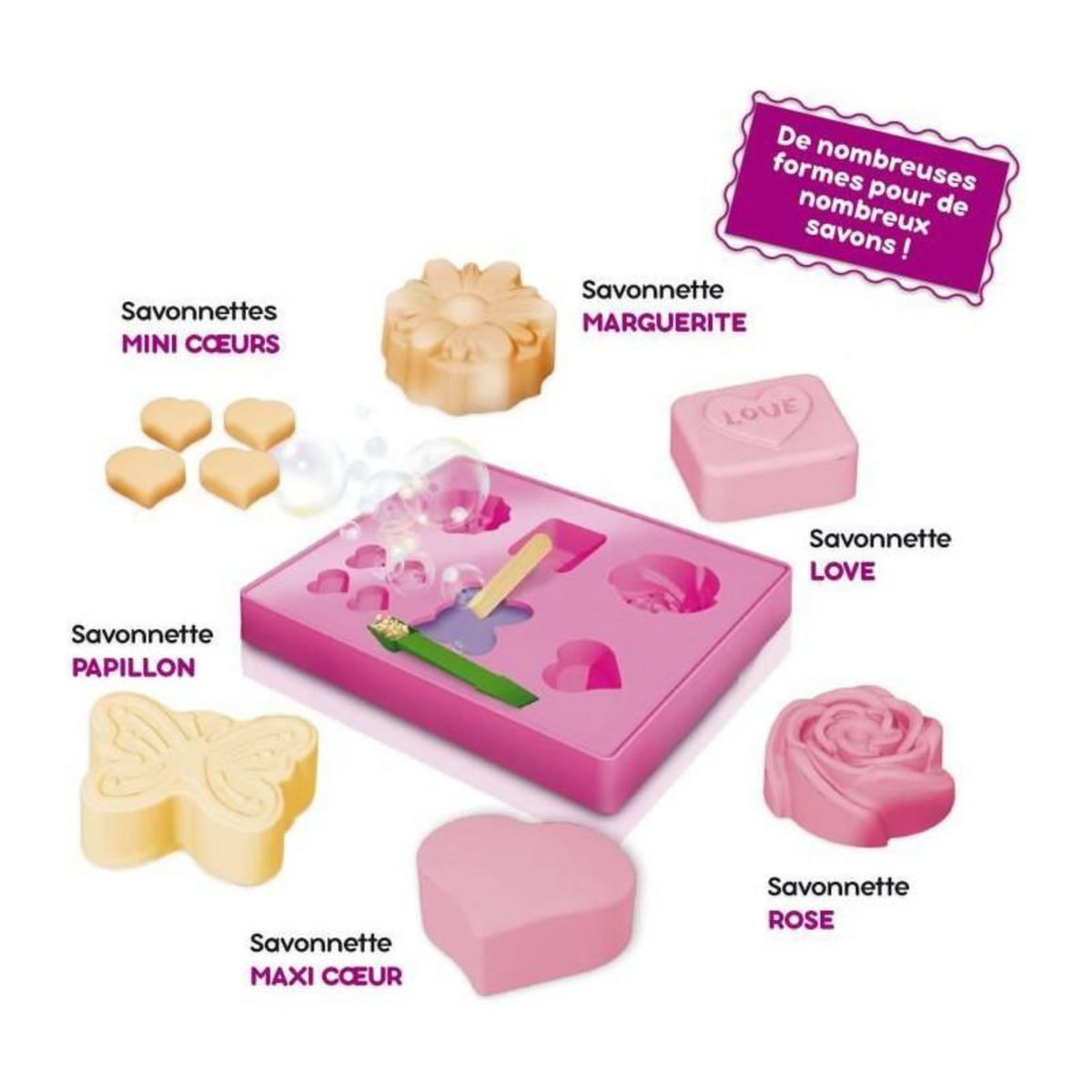 LISCIANI GIOCHI Kit éducatif Lisciani-Giochi Génius Science - création de savons personnalisés