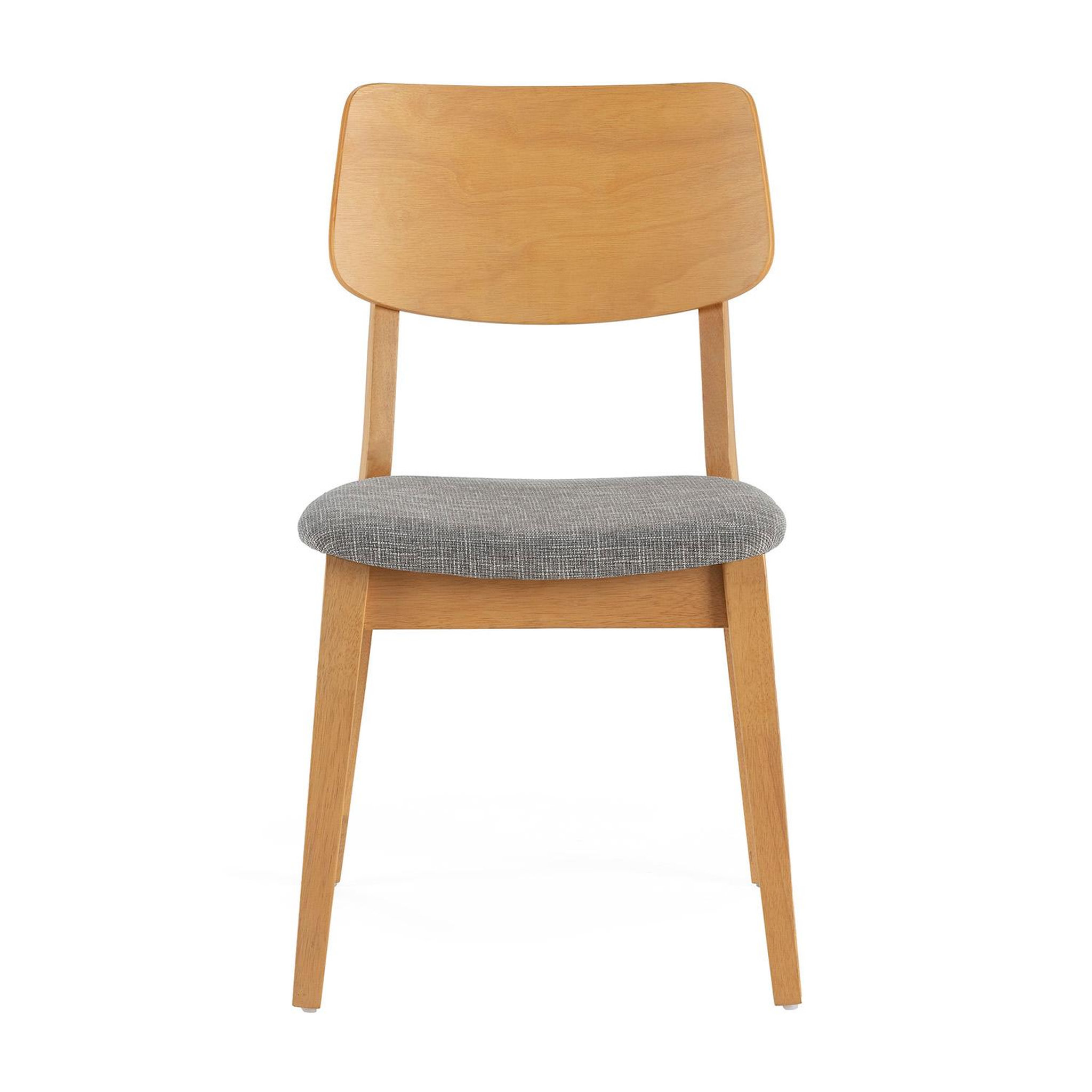 Voir la diapositive 3 : VS VENTA-STOCK Pack de 2 chaises Susi couleur Chêne, bois massif