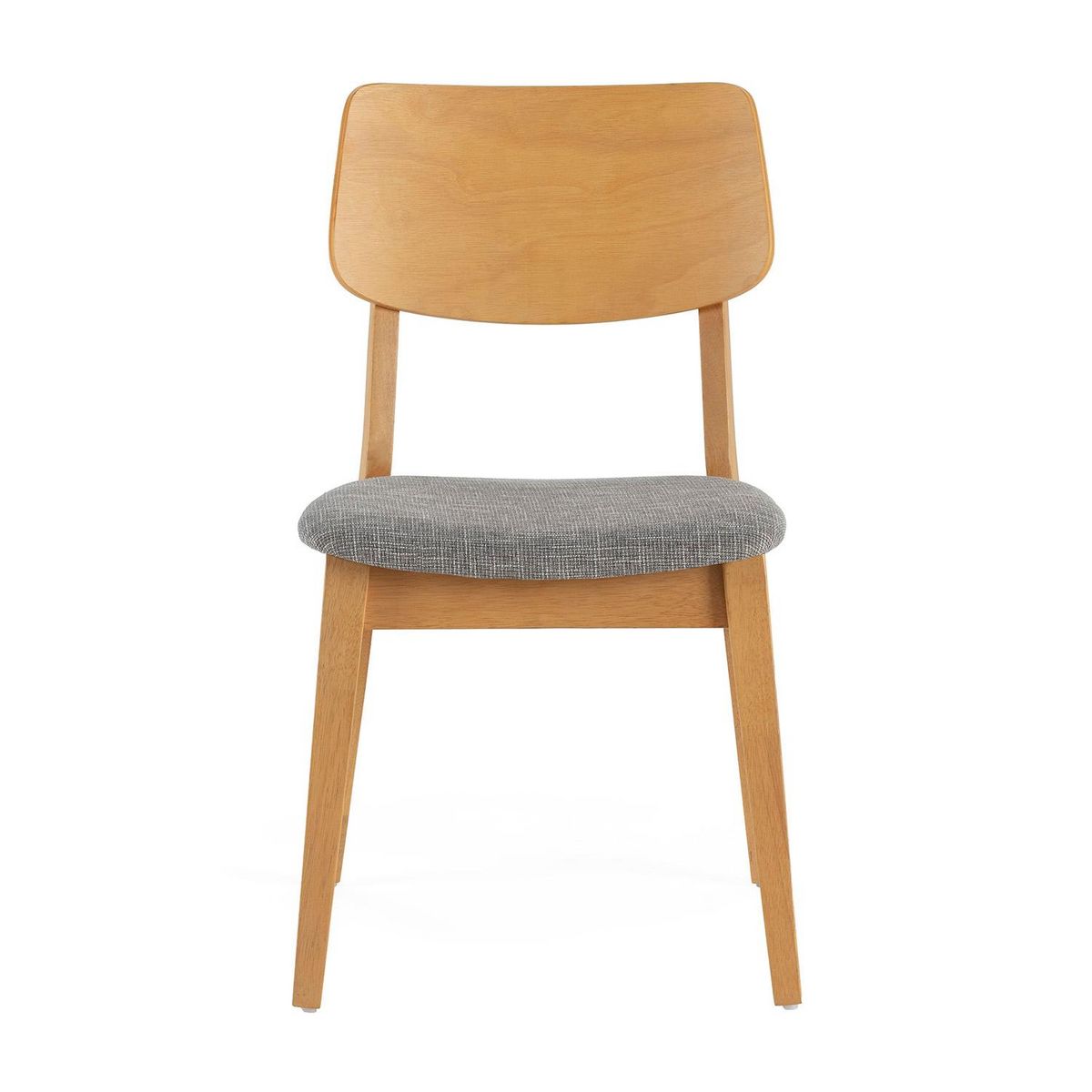 VS VENTA-STOCK Pack de 2 chaises Susi couleur Chêne, bois massif