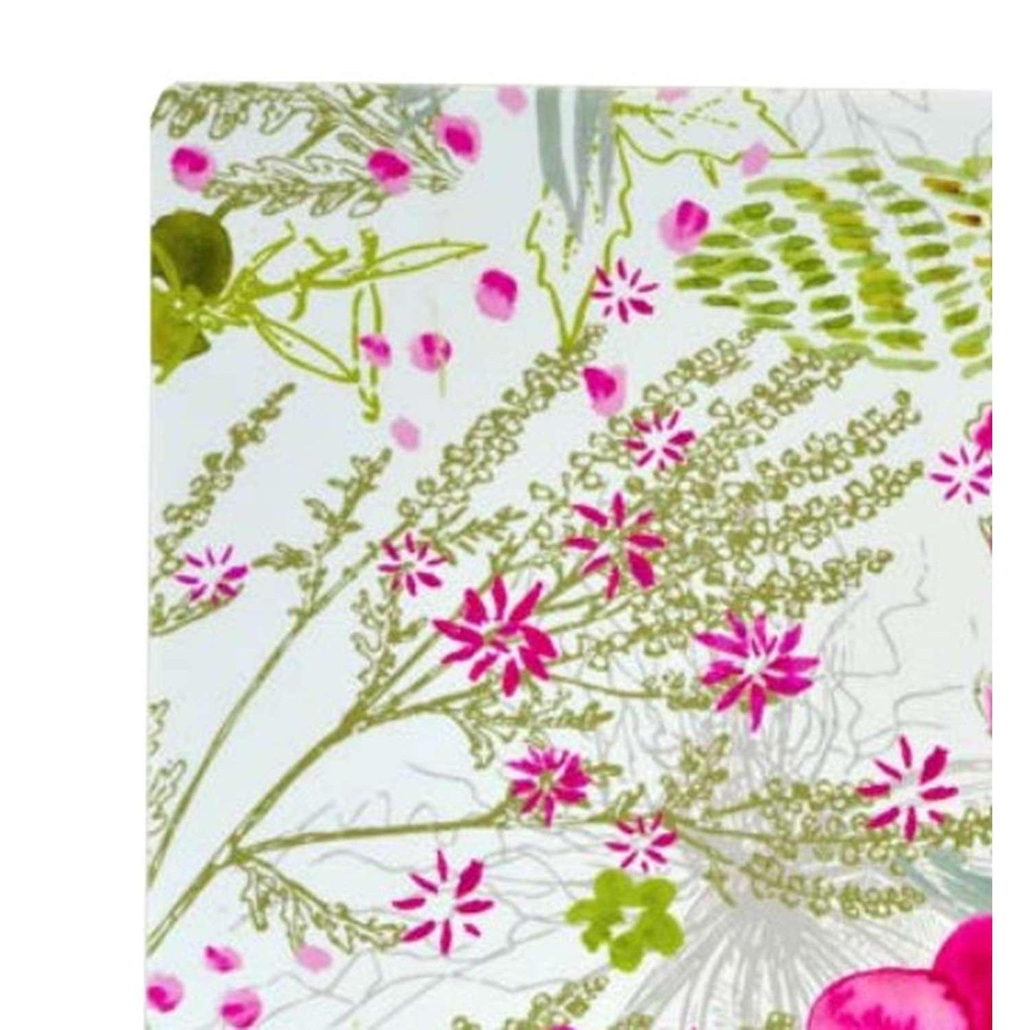 Voir la diapositive 4 : TOILINUX Lot de 6 sets de table chloris - 28 x 43 cm - rose