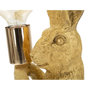 Voir la diapositive 4 : Paris Prix Lampe à Poser en Résine  Rabbit  35cm Or