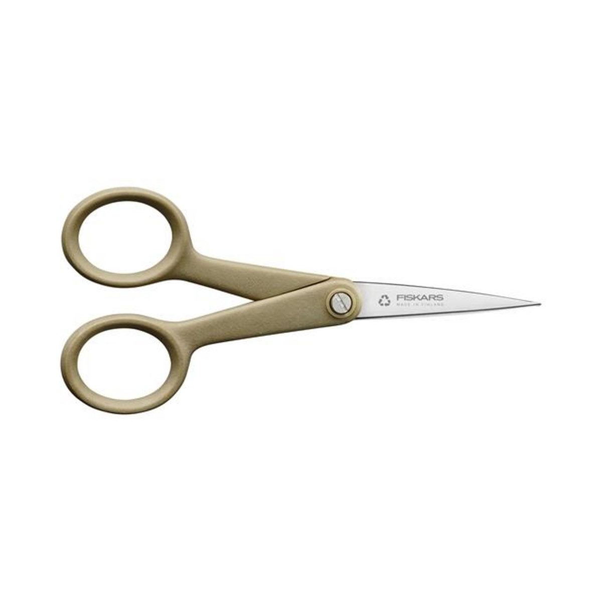 Fiskars Ciseaux de couture ReNew - lames fines affûtées en acier inoxydable - 13 cm