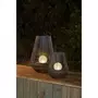 Galix Lanterne solaire décorative boule perlée - GALIX - H30 - 10 Lumens - 8 heures d'éclairage