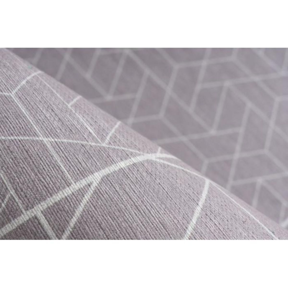 Paris Prix Tapis Imprimé Géométrique  Florence  Gris