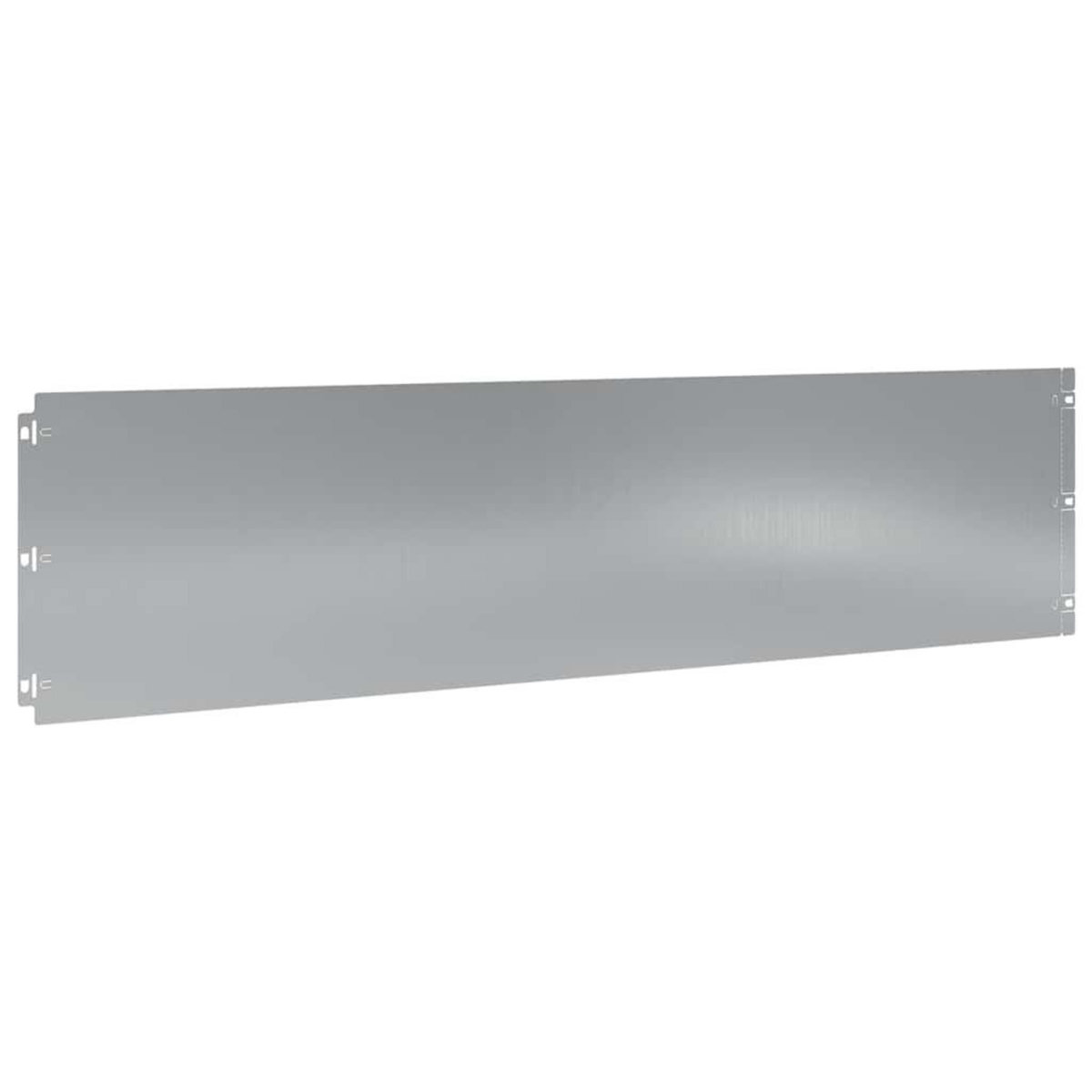 VIDAXL Bordures de pelouse 20 pcs 25x103 cm acier galvanise