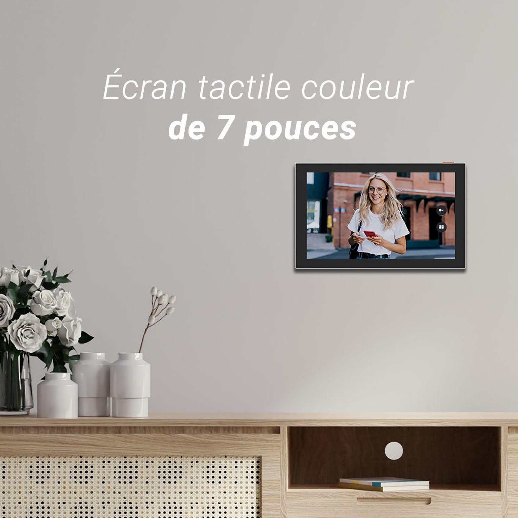 Voir la diapositive 2 : EZVIZ Sonnette connectée HP5 filaire 1080p