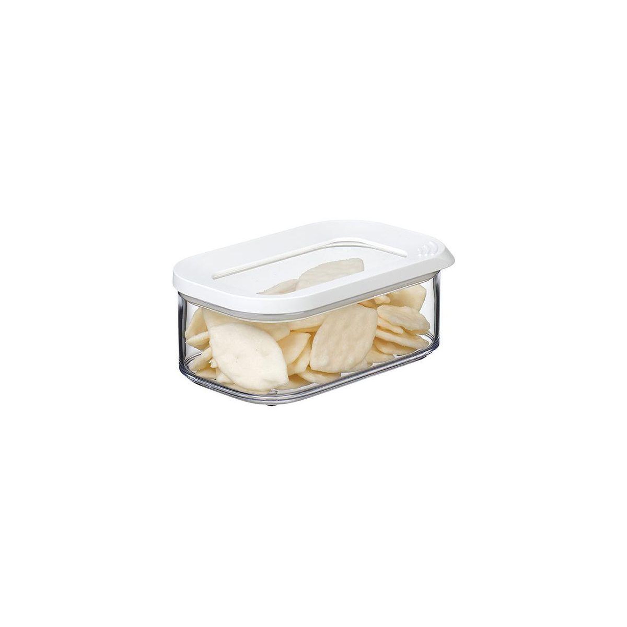 Voir la diapositive 2 : MEPAL Boîte alimentaire de rangement Modula 425ml blanc
