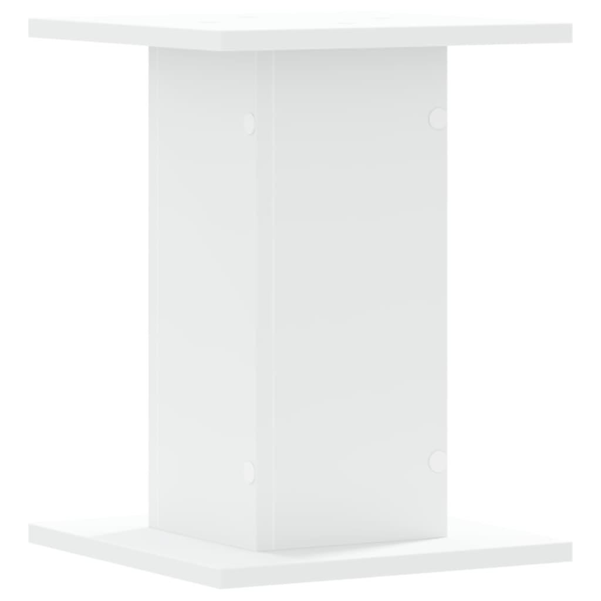Voir la diapositive 5 : VIDAXL Supports pour plantes 2 pcs blanc 30x30x40 cm bois d'ingenierie