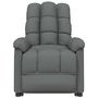 Voir la diapositive 4 : VIDAXL Fauteuil electrique de massage Gris fonce Tissu