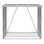 Voir la diapositive 3 : VIDAXL Abri de stockage de bois Acier galvanise 163x83x154 cm Gris