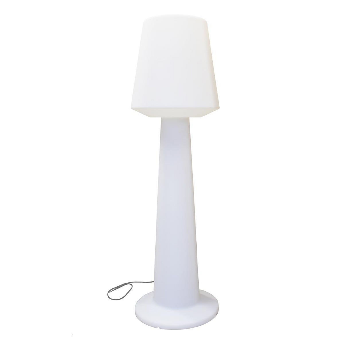 Lumisky Lampadaire ext filaire AUSTRAL Blanc Polypropylène H110CM