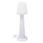 Voir la diapositive 1 : Lumisky Lampadaire ext filaire AUSTRAL Blanc Polypropylène H110CM