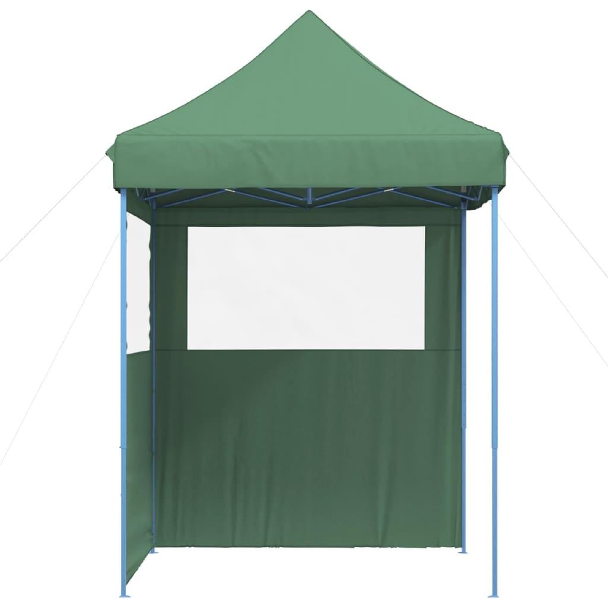 Voir la diapositive 4 : VIDAXL Tente de reception pliable escamotable 2 parois laterales vert