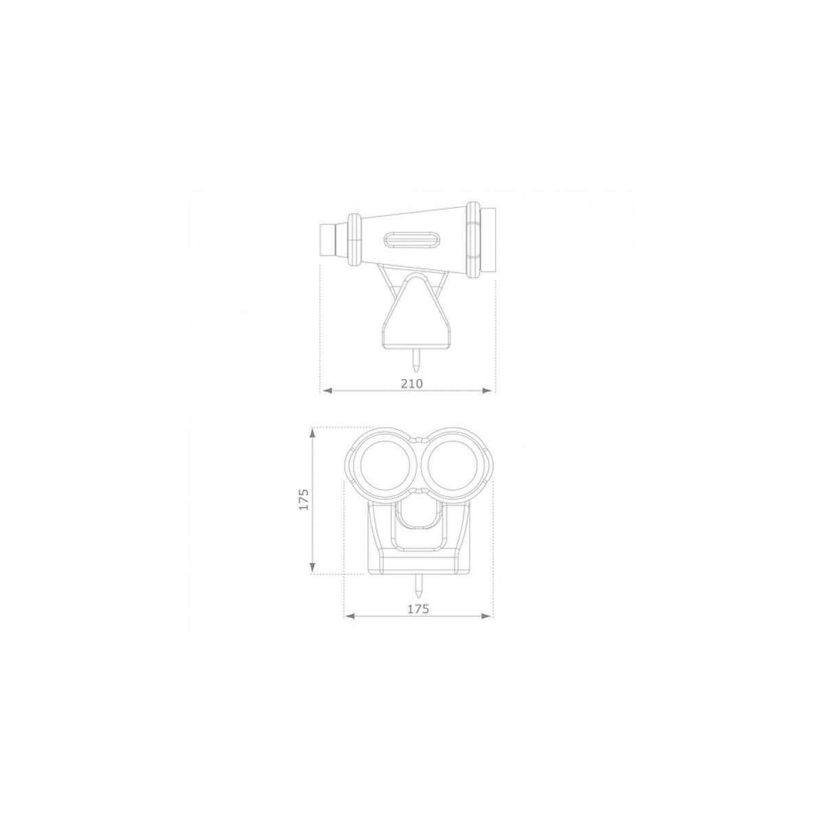 Axi House AXI Jumelles Vert foncé