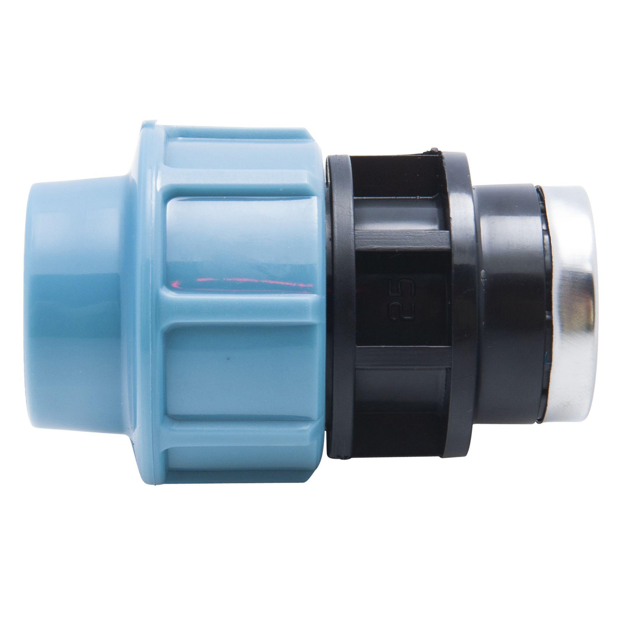 Jardibric Raccord droit 16b 3-4f d25 plymouth